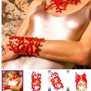 Zara coral shaped bracelet 3D